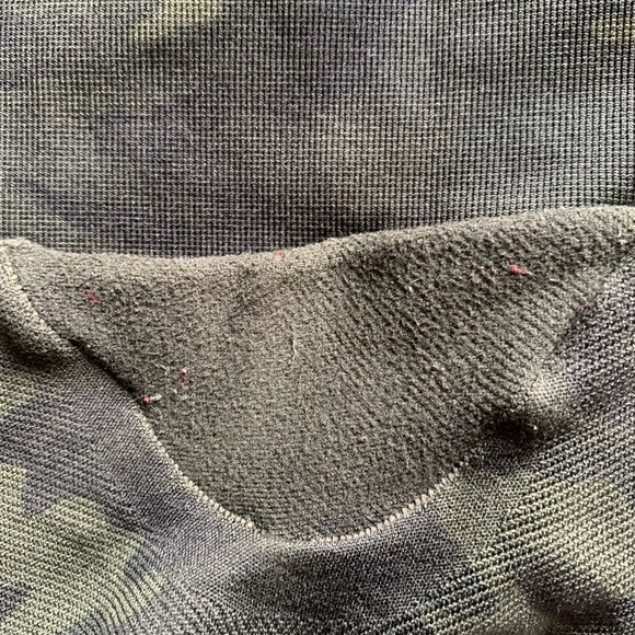 SPANX Look At Me Now High Waisted Leggings Camo Green 2X - Picture 8 of 8